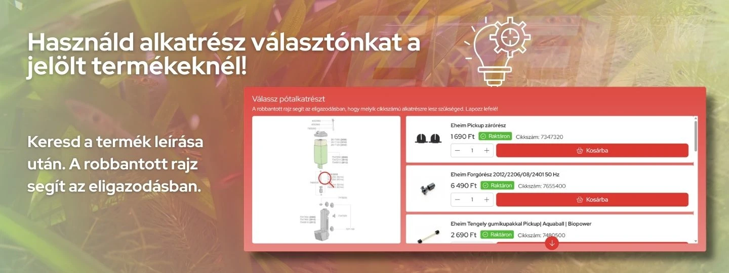 EHEIM.hu - Hivatalos akvarisztikai webáruház