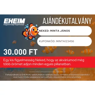   EHEIM Ajándékutalvány webes vásárláshoz - 30.000 FT értékben