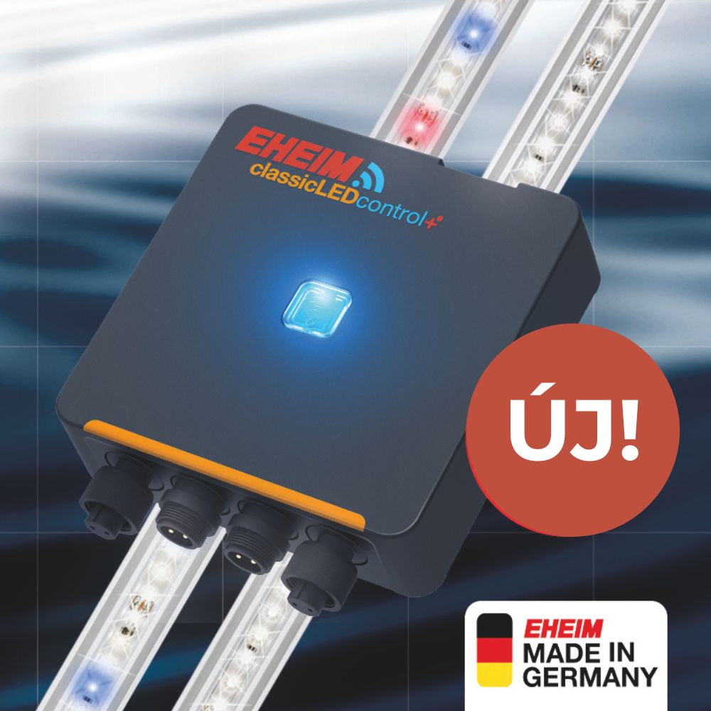 Vezeték nélküli vezérlés mostantól a classicLED akváriumvilágításokhoz is